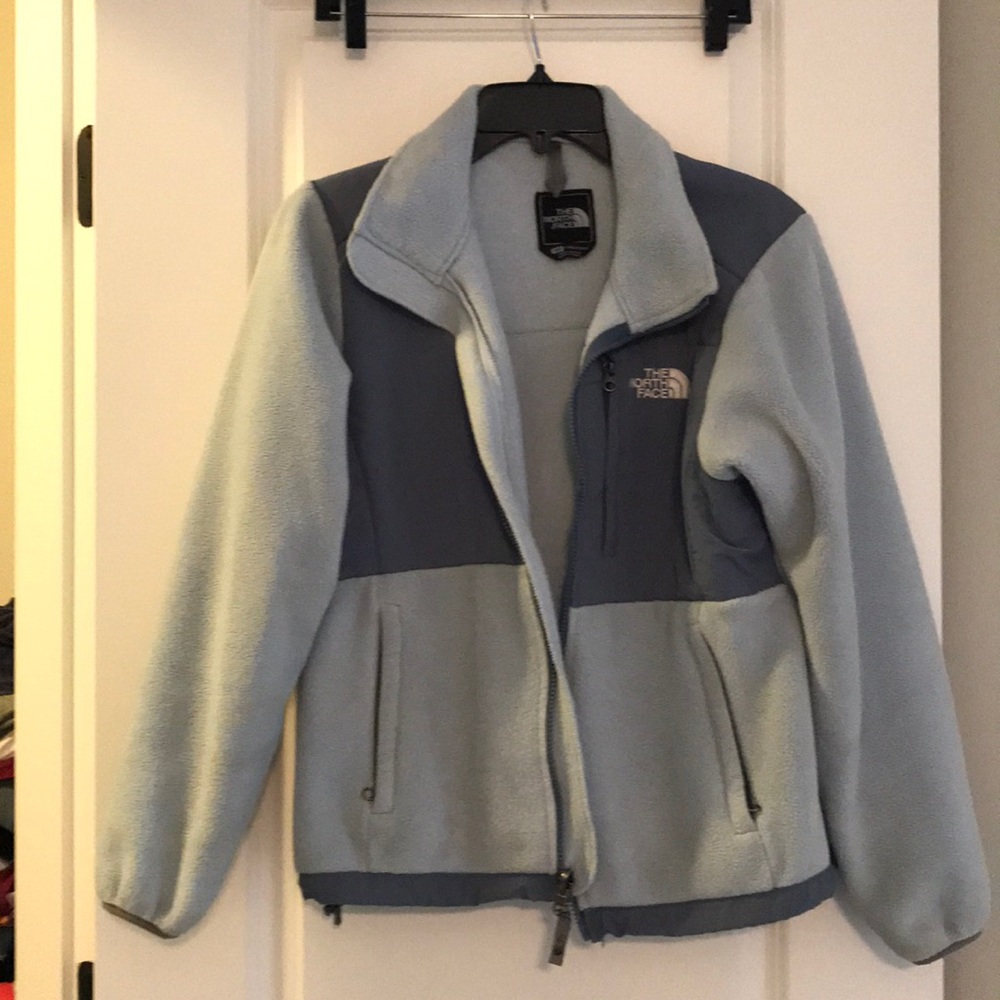 Light Blue North Face Fleece